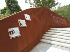 黔东南耐候钢挡土墙